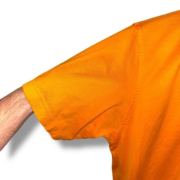Peter Millar University Orange Mercerized Corton Golf Polo Shirt S - Picture 4 of 8
